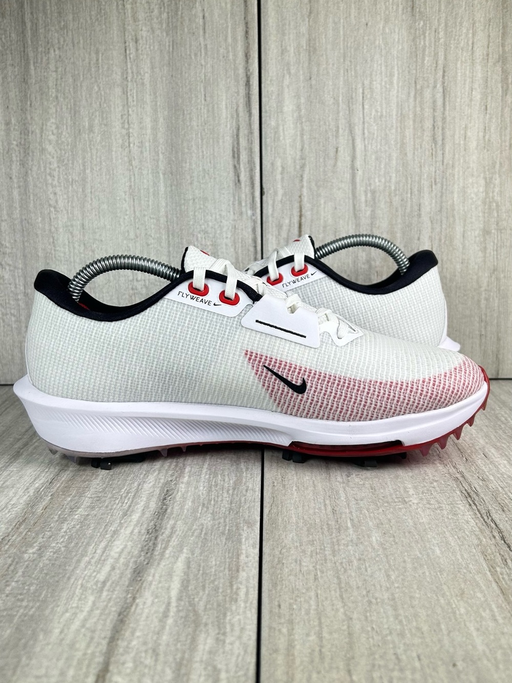 NEW Nike Air Zoom Infinity Tour 2 White Golf Sneaker Cleat Shoes Men’s Size 8 - Picture 3 of 11